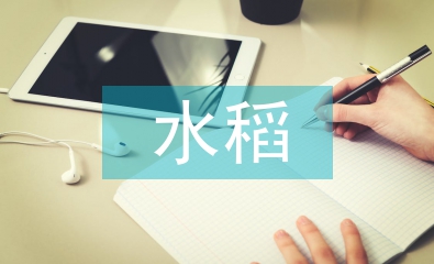 水稻栽培管理技術(shù)